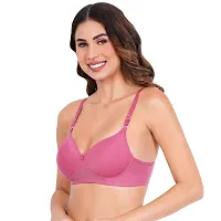 BLACK ME Women's Non Padded Wirefree T-Shirt Bra-thumb2