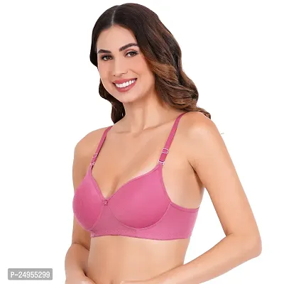 BLACK ME Women's Non Padded Wirefree T-Shirt Bra-thumb3