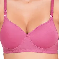 BLACK ME Women's Non Padded Wirefree T-Shirt Bra-thumb3