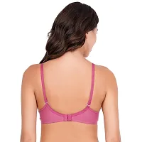 BLACK ME Women's Non Padded Wirefree T-Shirt Bra-thumb1