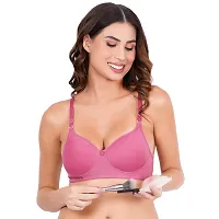 BLACK ME Women's Non Padded Wirefree T-Shirt Bra-thumb4