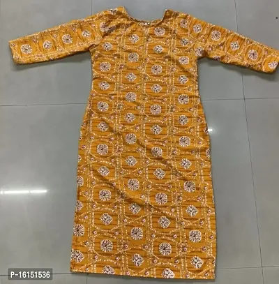 Stylish Cotton Printed Kurti For Women