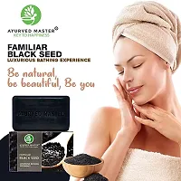 Activated Black Seed Bath Soap, Removes Acne, Dark Spots and Pigmentation On Oily And Dry Skin For Men and Women, Also Good as Gift Set for Women-thumb3