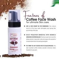 indie-gredients Coffee Skin Care Paraben,SLS Free Foaming Facewash[150ml] [FREE blackseed soap] Face Wash (150 g)-thumb3