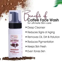 indie-gredients Coffee Skin Care Paraben,SLS Free Foaming Facewash[150ml] [FREE blackseed soap] Face Wash (150 g)-thumb1