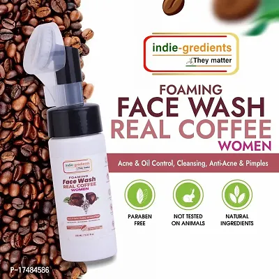 indie-gredients Coffee Skin Care Paraben  SLS Free Face wash Face Wash (150 ml)-thumb0