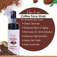 indie-gredients Coffee Skin Care Paraben  SLS Free Face wash Face Wash (150 ml)-thumb1
