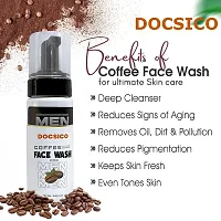 Docsico Coffee Foaming Face Wash| Detoxifying  Deep Cleansing for Men| 150ML-thumb2