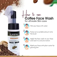 Docsico Coffee Foaming Face Wash| Detoxifying  Deep Cleansing for Men| 150ML-thumb2