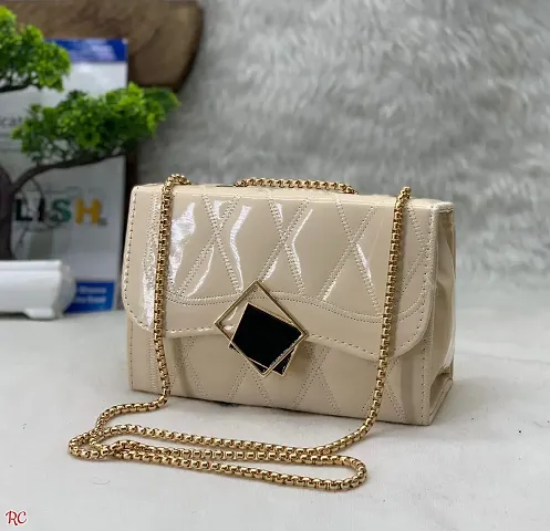 Classic PU Sling Bag For Women