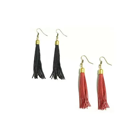 TIARAA & Tassel 2 Combo Earring Set