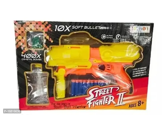 Get Ready To Take On The World With Street Fighter 2 Soft Bullet Gun Toys-thumb0