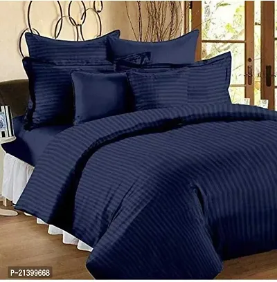 Stylish Cotton Double Bedsheet with 2 Pillow Covers-thumb0