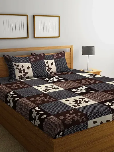 Printed Polycotton Double Bedsheets