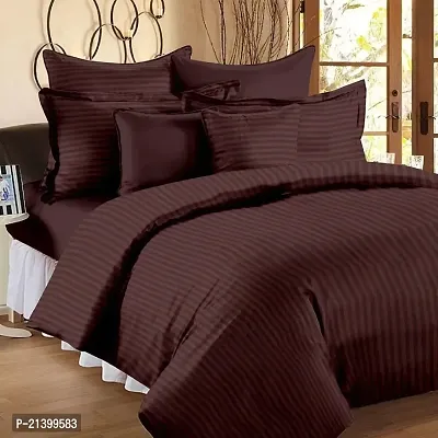 Stylish Cotton Double Bedsheet with 2 Pillow Covers-thumb0