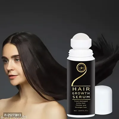 Organic Regrowth Hair Serum Roller Set Fast Hair Growth Anti Stripping Liquid-thumb3