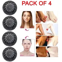 Activated Skin Care Natural Detox Face  Body Charcoal Soap For Blackheads  Anti Wrinkle, Anti Pollution Pack of 4 (4 x 100g)-thumb3
