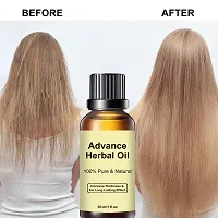 Advance Herbal Oil 100% Pure  Natural Increase Thickness  For Long Lasting Effect 30ml-thumb1