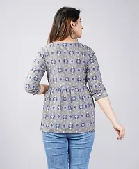 Classic Cotton Printed Tops for Womens-thumb1