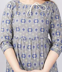 Classic Cotton Printed Tops for Womens-thumb4