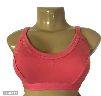 Classic Cotton Solid Bras for Women-thumb0