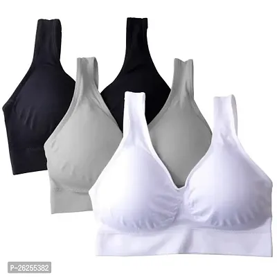 Classic Cotton Bras for Women Pack of 3-thumb0