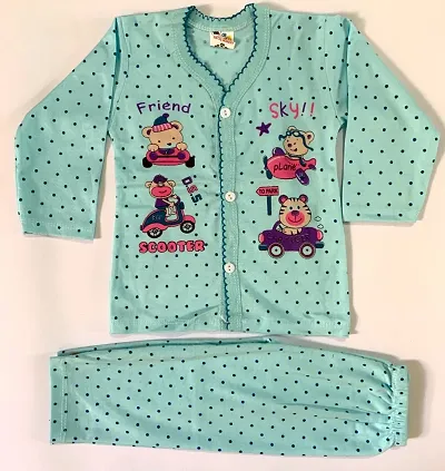 Kids Night Suit Full T-shirt and Pajama Set
