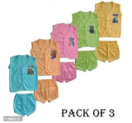 Baby sleeveless t-shirts and shorts set(pack of 5)-thumb0
