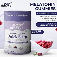 The Body Reserve Quick Sleep Melatonin Gummies Perfect for Men  Women pack of 1-thumb4