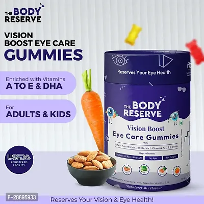 The Body Reserve Vision Boost Eye Care Gummies Vitamin A C E Promotes Healthy Vision and Protects 290gm-thumb4