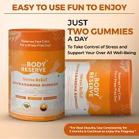 The Body Reserve Stress Relief Ashwagandha Gummies with Natura l 30 Gummies.-thumb3