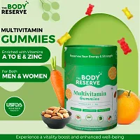 The Body Reserve Multivitamin Gummies Veg 30 Gummies Natural Lemon-thumb1