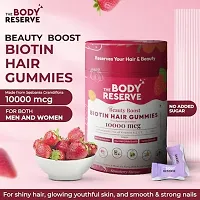 The Body Reserve Helps Beauty Boost Biotin Hair Gummies| Men  women | Biotin from Sesbania Extract 10000mcg | with Zinc, Vitamin C, A, and E, Vegan, Gluten Free, for Healthier Skin, Hair, and Nails |-thumb3