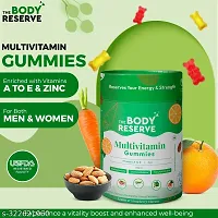 The Body Reserve Multivitamin Gummies |Super Foods for Men Women Multivitamin Gummies | Packed with Zinc, Vitamin D, Multivitamin Gummies| Boosts Immunity, Energy|100% Veg|30 Multivitamin Gummies| Nat-thumb2