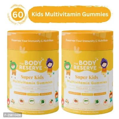 The Body Reserve's Super Kids Multivitamin Gummies pack of 2