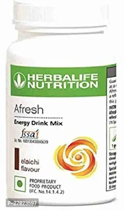 Herbalife Nutrition Afresh Energy Drink Mix - Elaichi - 50Gm-thumb0