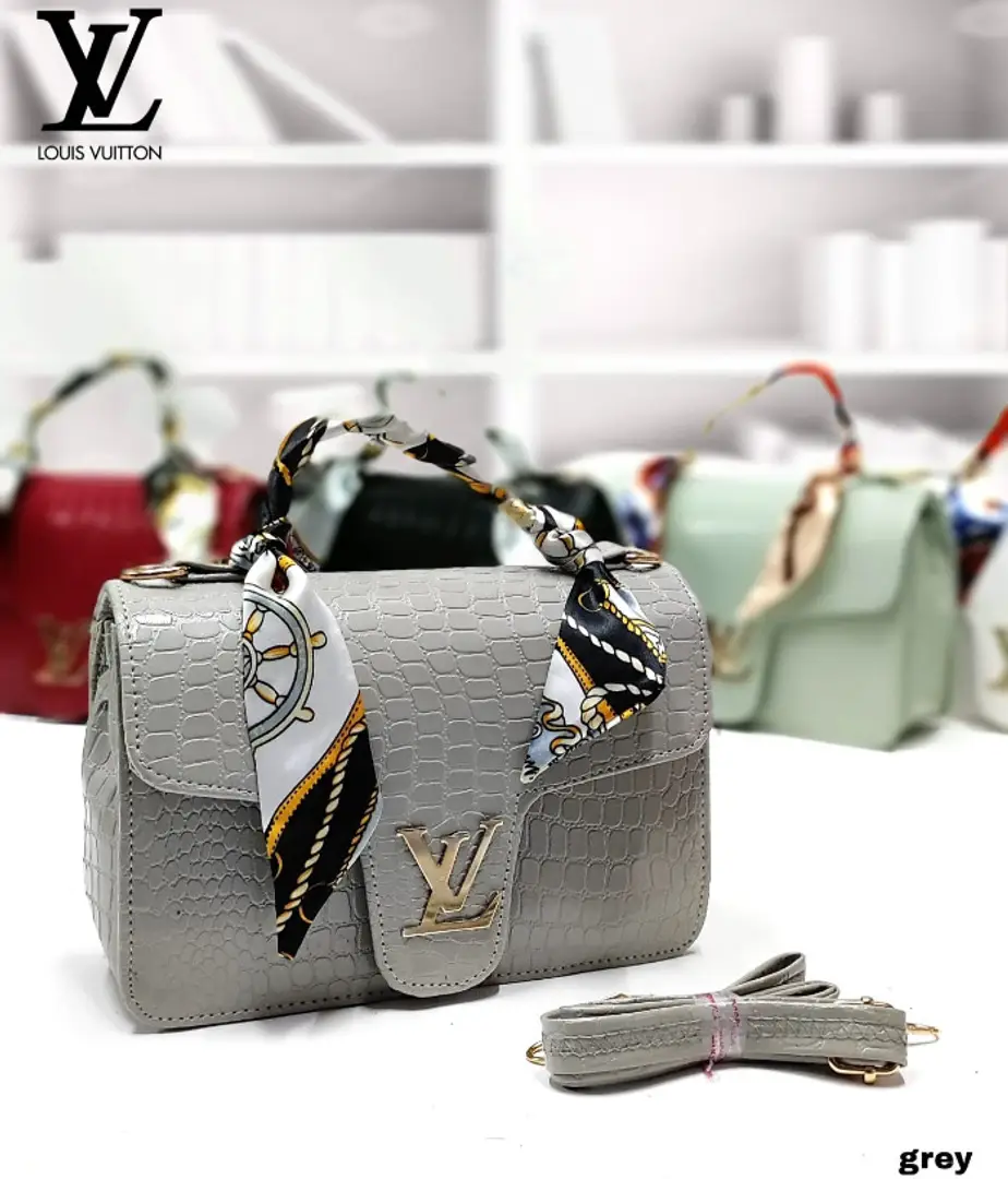 LV Beige, Grey Sling Bag Favourite Sling Bag Beige, Grey - Price in India