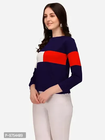 Women Fashion Fitted Long Sleeve Crop Top-thumb4