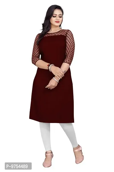 Stylish Polyester Kurta for Women-thumb0