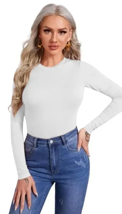 Best Selling Women Casual Polyester Stylish Top