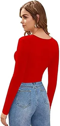 Dream Beauty Fashion Polyester Blend Full Sleeves Crop Top (15 Inches)-thumb4