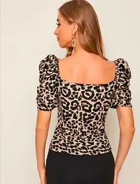 Elegant Polyester Printed Top For Women- Pack Of 2-thumb1