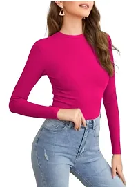 Dream Beauty Fashion Women's Full Sleeve Top Round Neck Casual Tshirt (Empire4-23 Inches)-thumb2