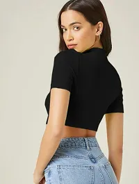 Dream Beauty Fashion Polyester Blend Crop Top (15 Inches)-thumb3