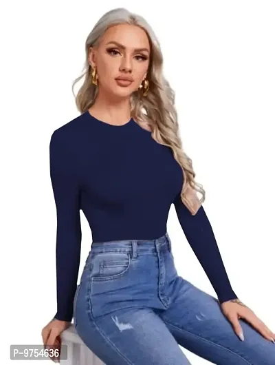 Dream Beauty Fashion Women's Full Sleeve Top Round Neck Casual Tshirt (Empire3-23 Inches)-thumb4