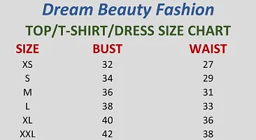 Dream Beauty Fashion Polyester Blend V-Neck Crop Top (15 Inches)-thumb2