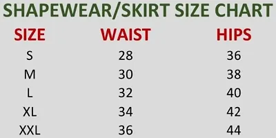 Classic Polyester Blend Solid Shapewear/Petticoat-thumb1