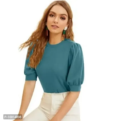 Women Casual Polyester Stylish Top