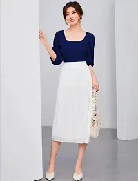 Stylish Polyester Solid Top for Women-thumb4