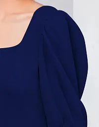 Stylish Polyester Solid Top for Women-thumb2